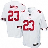 Nike Men & Women & Youth 49ers #23 James White Team Color Game Jersey,baseball caps,new era cap wholesale,wholesale hats